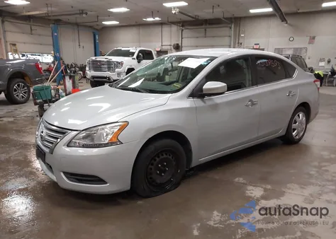 2014 Nissan Sentra S/Sv/Sr/Sl from USA, damaged, VIN 3N1AB7AP6EY224120